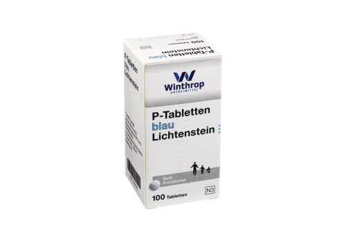 P TABLETTEN blau 8 mm Teilk. – PZN 3935642 (PZN 3935642)