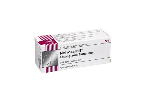 Nefrocarnit Lösung zum Einnehmen 1g/3,3ml – PZN 4542057 (PZN 4542057)