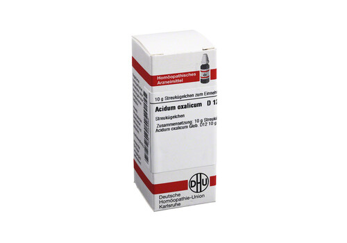 ACIDUM OXALICUM D 12 Globuli – PZN 7454052 (PZN 7454052)