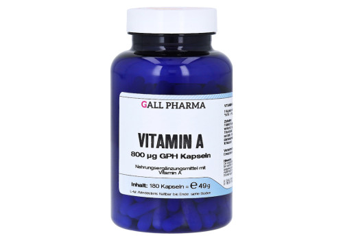 VITAMIN A 800 µg GPH Kapseln – PZN 896574 (PZN 896574)