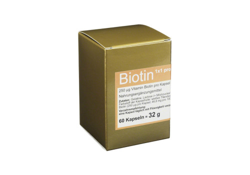 BIOTIN 1x1 pro Tag Kapseln – PZN 7412510 (PZN 7412510)