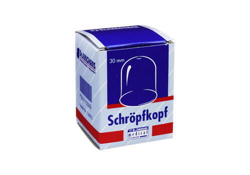 SCHRÖPFKOPF 3 cm Glas – PZN 7112009 (PZN 7112009)