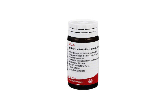 BERBERIS E fructibus comp.Globuli – PZN 8784389 (PZN 8784389)