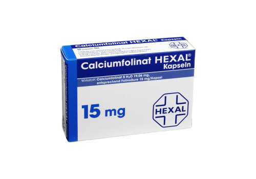 CALCIUMFOLINAT HEXAL Kapseln 15 mg – PZN 8772831 (PZN 8772831)
