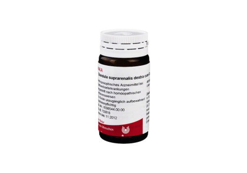 GLANDULA SUPRARENALIS dextra cum Cupro Globuli – PZN 8786017 (PZN 8786017)