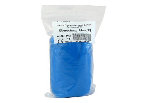 ÜBERSCHUHE Einmal Kunststoff blau – PZN 2819589 (PZN 2819589)