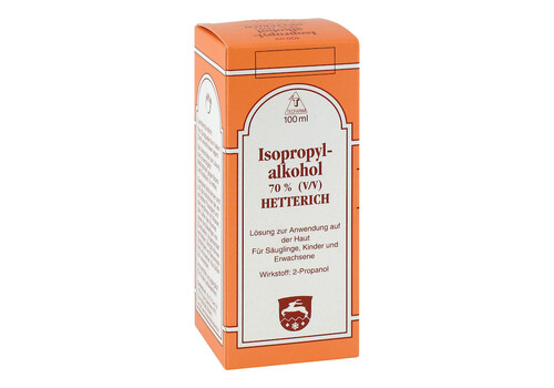 ISOPROPYLALKOHOL 70% V/V Hetterich – PZN 4769708 (PZN 4769708)
