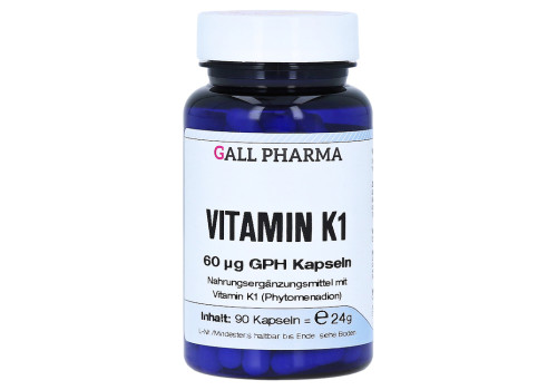 VITAMIN K1 60 µg GPH Kapseln – PZN 896427 (PZN 896427)