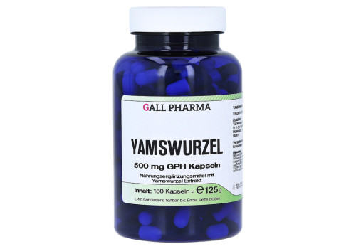 YAMSWURZEL 500 mg GPH Kapseln – PZN 4699184 (PZN 4699184)