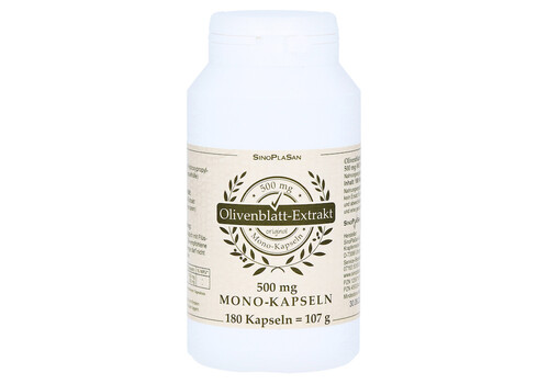 OLIVENBLATT-Extrakt 500 mg Mono-Kapseln – PZN 12597167 (PZN 12597167)