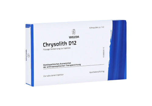 CHRYSOLITH D 12 Ampullen – PZN 2592619 (PZN 2592619)
