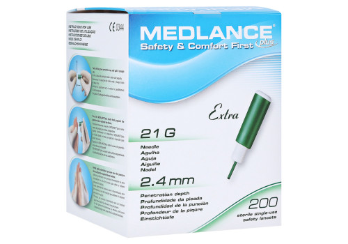MEDLANCE plus Extra Sicherheitslanzetten 21 G – PZN 1131537 (PZN 1131537)