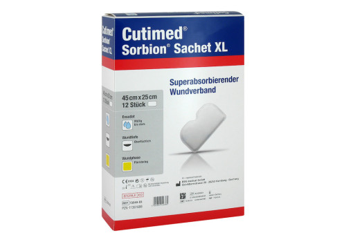 CUTIMED Sorbion Sachet Wundauflage XL 25x45 cm – PZN 11361698 (PZN 11361698)
