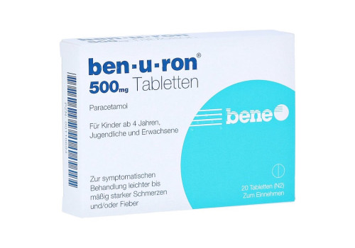 Ben-u-ron 500mg (PZN 116694)