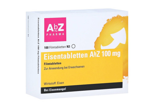 Eisentabletten AbZ 100mg (PZN 6683767)