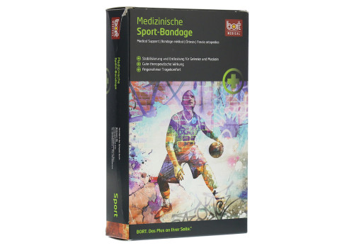 BORT ManuBasic Sport Bandage re.L schw./grün – PZN 2738454 (PZN 2738454)