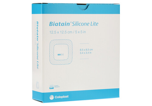 BIATAIN Silicone Lite Schaumverband 12,5x12,5 cm – PZN 3880705 (PZN 3880705)