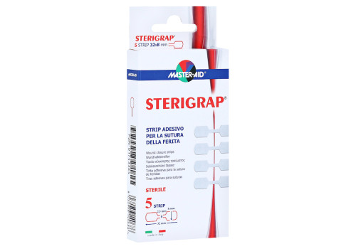 STERIGRAP Wundnahtstreifen 8x32 mm Knochenform (PZN 1743364)