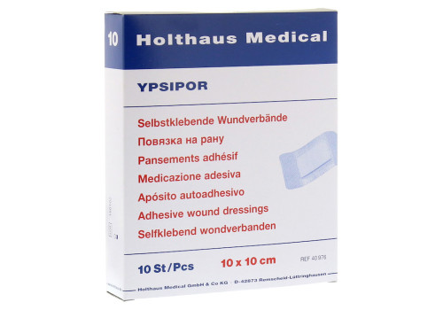 Wundverband Ypsipor Steril 10x10 cm (PZN 6337025)