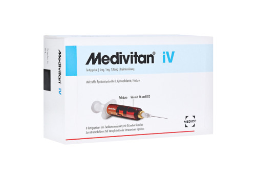 MEDIVITAN iV Injektionsl√ґsung in Zweikammerspritze (PZN 10192816)