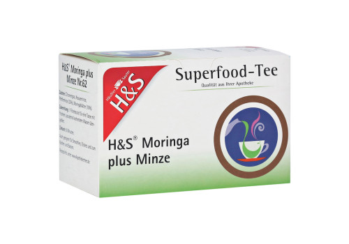 H&S Moringa plus Minze Filterbeutel (PZN 12672070)