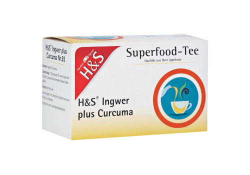 H&S Ingwer plus Curcuma Filterbeutel (PZN 13650053)