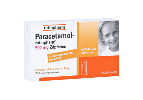Paracetamol-ratiopharm 500mg (PZN 3953605)
