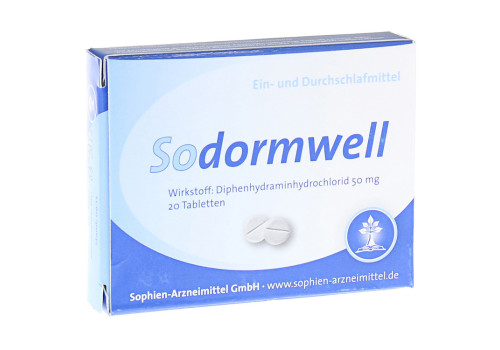 Sodormwell Diphenhydraminhydrochlorid 50mg (PZN 4176291)
