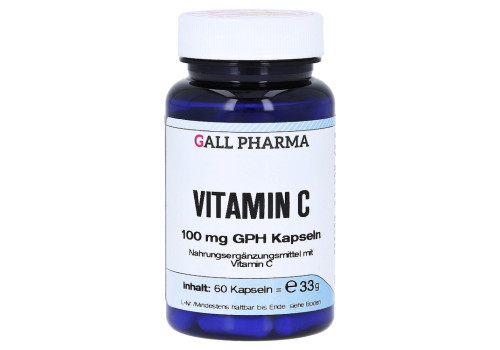 VITAMIN C 100 mg GPH Kapseln (PZN 4631849)