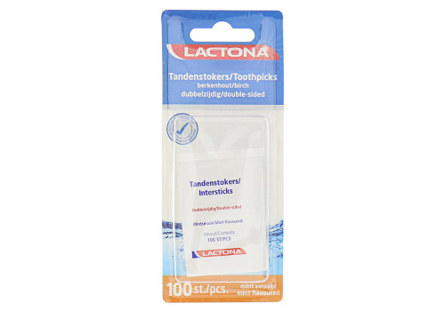 ZAHNH√ЦLZER Lactona Intersticks mint doppelendig (PZN 7227994)