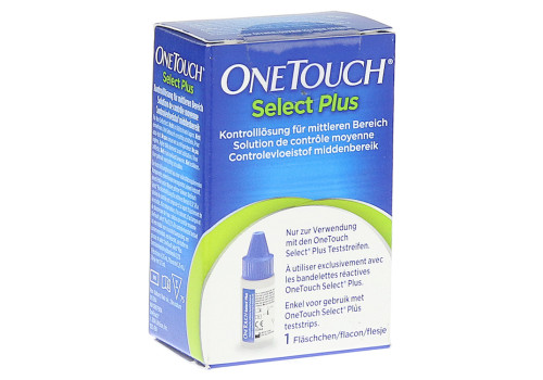 ONE TOUCH Select Plus Kontrolll√ґsung mittel (PZN 11011722)