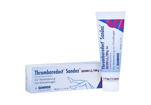 Thrombareduct Sandoz 180000 I.E./100g (PZN 858390)