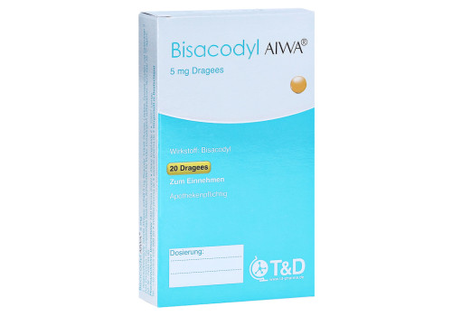 Bisacodyl AIWA 5mg Dragees (PZN 14160345)
