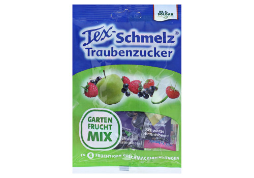 SOLDAN Tex Schmelz Traubenzucker Gartenfrucht-Mix (PZN 14320659)