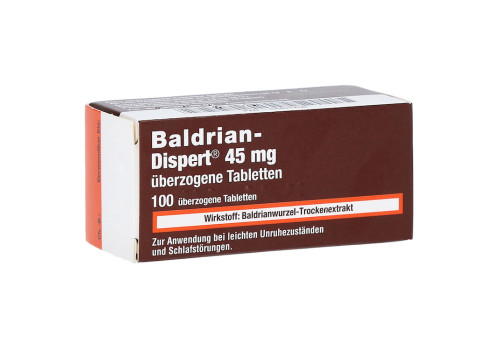 Baldrian-Dispert 45mg (PZN 4491756)