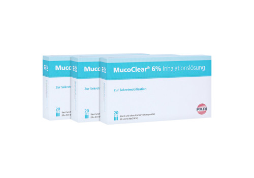MUCOCLEAR 6% NaCl Inhalationsl√ґsung (PZN 3352998)