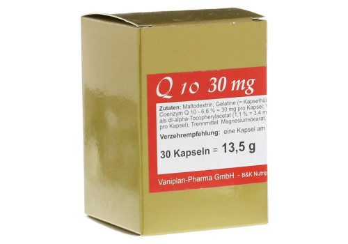 Q10 30 mg Kapseln (PZN 2577442)