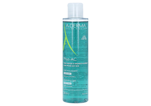 A-DERMA Phys-AC Sch√§umendes Reinigungsgel (PZN 13599429)