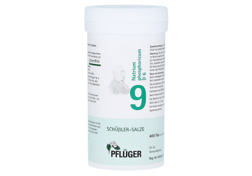 BIOCHEMIE Pfl√Љger 9 Natrium phosphoricum D 6 Tabl. (PZN 6319642)
