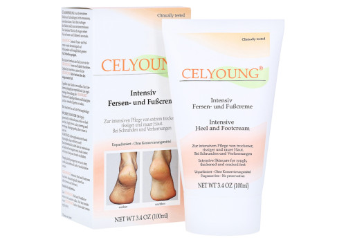 Celyoung Intensiv Fersen- und Fu√Яcreme (PZN 3443146)
