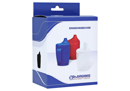 EINNEHMEBECHER m.Griff+2 Deckel 4+12mm (PZN 8490133)