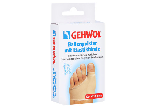 GEHWOL Ballenpolster mit Elastikbinde (PZN 14129217)