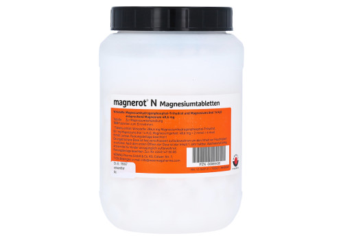 Magnerot N Magnesiumtabletten (PZN 6966436)
