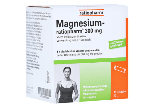 Magnesium ratiopharm 300 mg (PZN 66654)