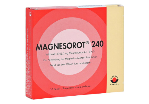 MAGNESOROT 240 Beutel (PZN 8826780)