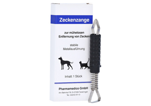 ZECKENZANGE aus Metall (PZN 572593)