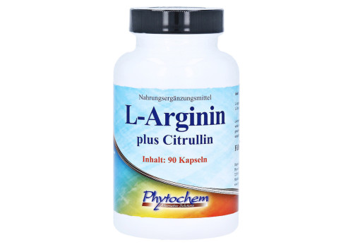 L-ARGININ PLUS Citrullin hochdosiert Kapseln (PZN 12729723)