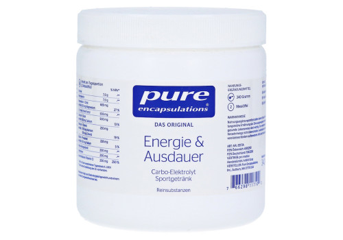 PURE ENCAPSULATIONS Energie & Ausdauer Pulver (PZN 11562250)