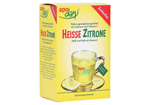 Apoday Heisse Zitrone mit Vitamin C und Calcium (PZN 4821053)