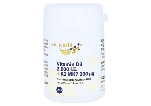 VITAMIN D3+K2 2.000 I.E./200 µg Tabletten (PZN 14444947)